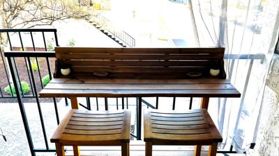 1 Bed / 1 Bath condo; garage, pool / private patio 4