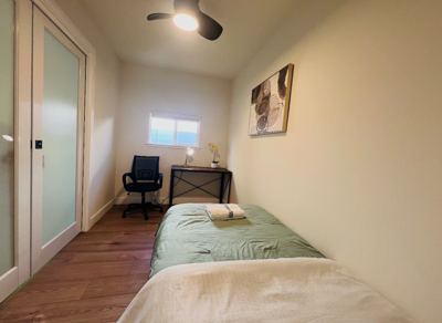#5-Private room w/ Workspace/Central AC/San Jose 7