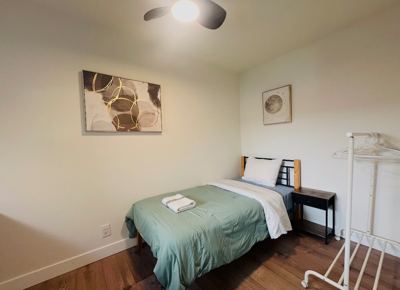 #5-Private room w/ Workspace/Central AC/San Jose 6