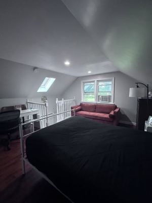 ## **$2,375 - Furnished attic Studio. Leases under 1 year are OK. Great location. (Teele/Davis Square, Somerville MA)** 2