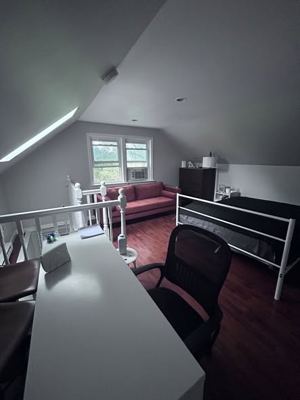 ## **$2,375 - Furnished attic Studio. Leases under 1 year are OK. Great location. (Teele/Davis Square, Somerville MA)** 3