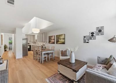 Beautifully Remodeled 3 BR / 1 BA Single-Level End Unit Townhome in Willow Glen 3