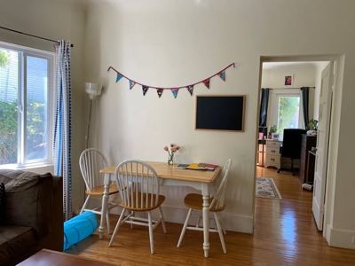 Hello! We're looking to fill a room in Temescal any time between Nov 2nd and 30th. 3