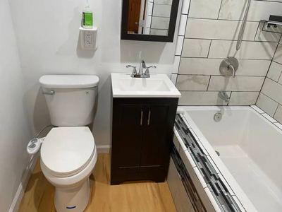 Duplex home. front house! Manicured p landscaping. Hardwood floors, 6