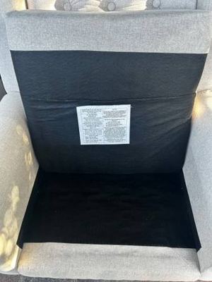Pair of upholstered arm chairs 5