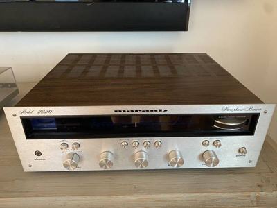COMPLETE VINTAGE HI-FI VINYL SYSTEM - Marantz 2220 + Rega RP1 + AR-2ax 7