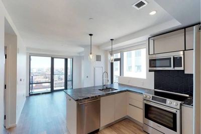Balcony, Walk-in closets, Quartz countertops, Downtown views 1