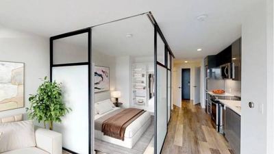 Balcony, Walk-in closets, Quartz countertops, Downtown views 5