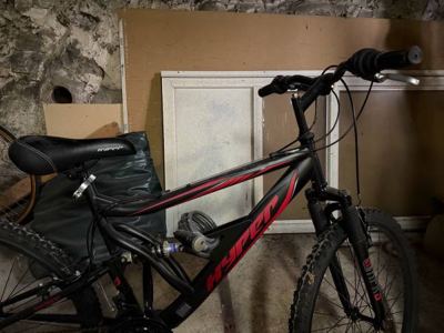 MOUNTAIN BIKE PACKAGE — BIKE + THULE RACK + HELMET + NEW PUMP — $225 2