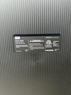 65-inch 4k UHD HDR TCL Roku TV 3
