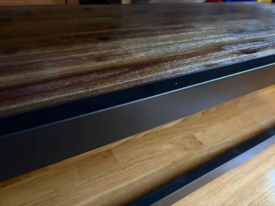 Metal/Wood TV Media Stand 3