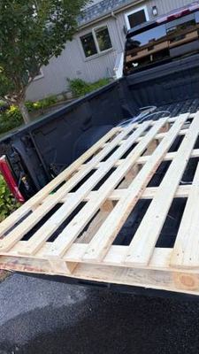 Extra long pallet ~ 7 feet 1