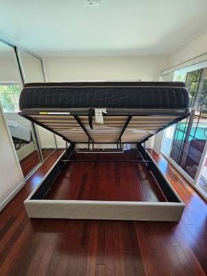 King size bed frame 1