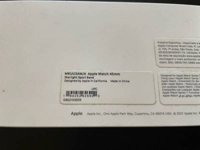 New Apple Watch Starlight Sport Band- M/L Part Only 4