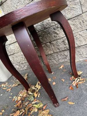 Free side table maple wood solid winter hill 3