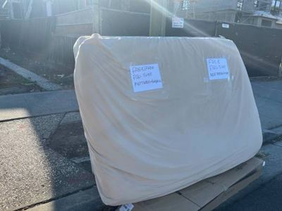 2 Very Good Condition FULL-SIZE Mattresses + Good Box Spring 3