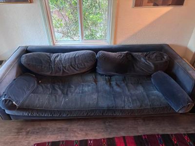 FREE: Article Sofa and Mid Century Desk 1