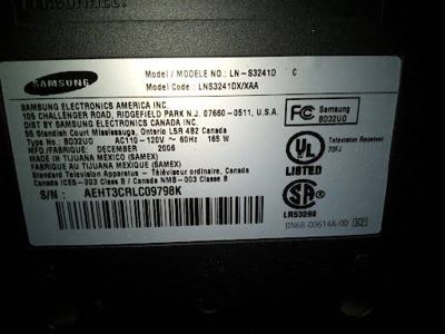 SAMSUNG, VIZIO, LG 32", 37" or 42" HD LED TV 2
