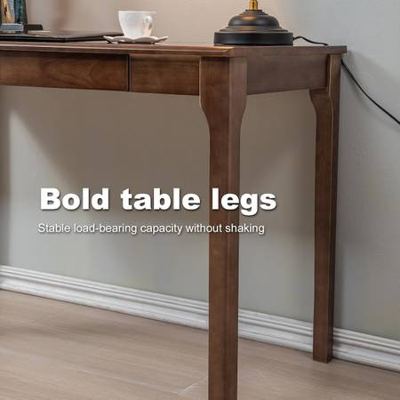 Solid Wood Desk - One Month Old - 39"D x 21"W x 29"H - Like New 5