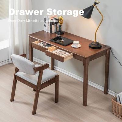 Solid Wood Desk - One Month Old - 39"D x 21"W x 29"H - Like New 2