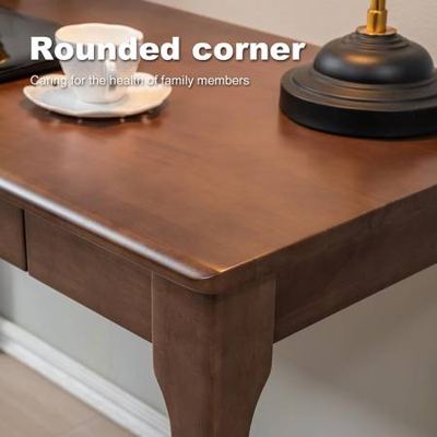 Solid Wood Desk - One Month Old - 39"D x 21"W x 29"H - Like New 7