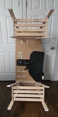 Ikea desk with keyboard tray 5
