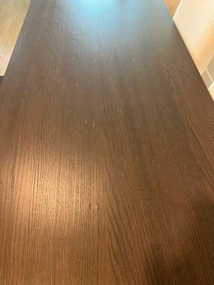 IKEA BJURSTA Extendable Dining Table – Dark Brown 8