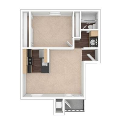 Modern Studio, SGT Available, Pet Friendly Community 6