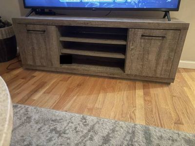 media credenza with storage 1
