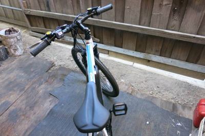Electric bicycle like new QNUT 26" 4