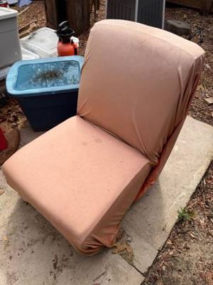 Free Orange Chair Can Remove Outer Fabric 3