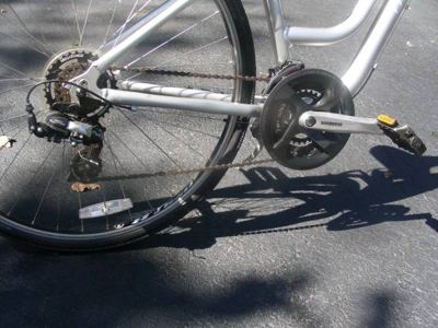 TREK 7000;5´4¨ to 5´7¨;hybrid;pristine condition step-through 5