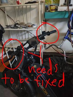 Looking to sell my damaged Aniioki Ebike 3