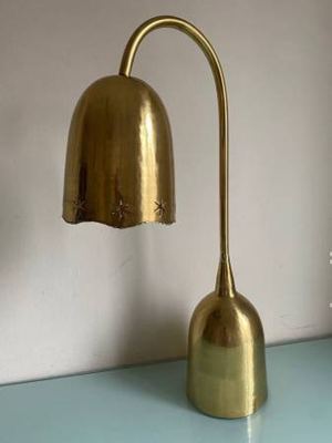 Anthropologie Solid Brass Archway Desk Lamp 7