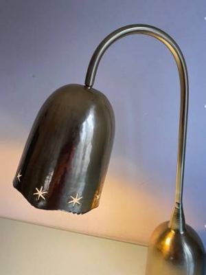 Anthropologie Solid Brass Archway Desk Lamp 3