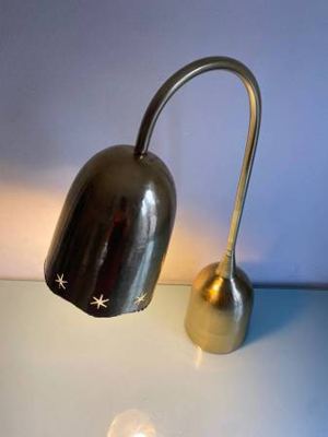 Anthropologie Solid Brass Archway Desk Lamp 2