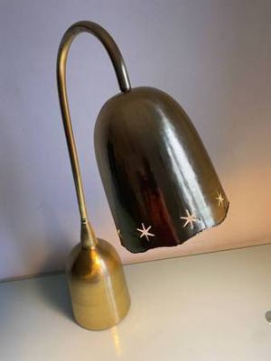 Anthropologie Solid Brass Archway Desk Lamp 5
