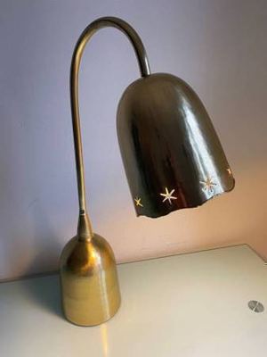 Anthropologie Solid Brass Archway Desk Lamp 4