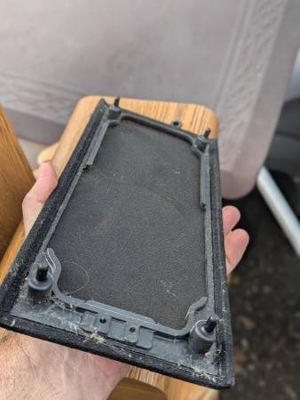INFINITY RS 1001 speakers...for repair or parts...needs to be refoamed 7