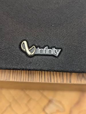 INFINITY RS 1001 speakers...for repair or parts...needs to be refoamed 3