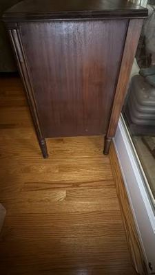 Huntley Furniture Antique Wooden Vanity Desk 6