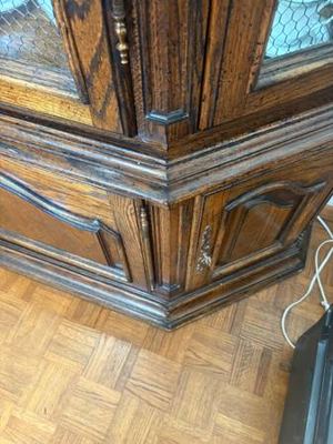 Large Vintage Century Furniture Oak Dining Set – Expands to Seat 10-12 6