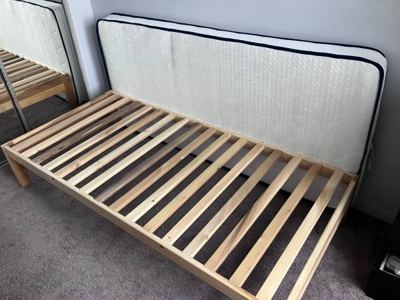 Twin XL mattress and IKEA bed frame for sale (together or seperate) 3