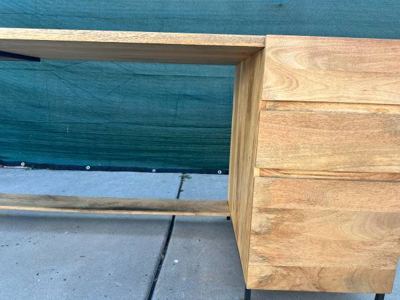 West Elm Industrial Modular Desk With Drawers And Cabinet 3