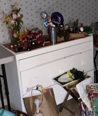 FREE WHITE DRESSER WOODEN 1