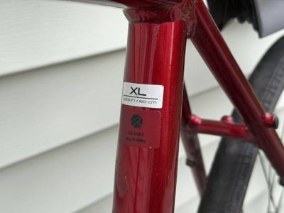 Trek FX 3 Disc Hybrid Bike - XL - Red - Accessories Included 3