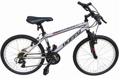 Huffy Rock Creek 24” Silver Mountain Bike 1