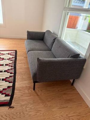 IKEA ÄPPLARYD 3-Seat Sofa – Lejde Gray/Black – Great Condition 2