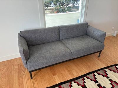 IKEA ÄPPLARYD 3-Seat Sofa – Lejde Gray/Black – Great Condition 1