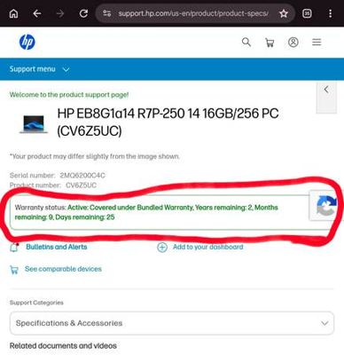 HP Elitebook 8 G1a 14" Ryzen 7 Pro 16GB 256GB *3 Years Warranty* 3